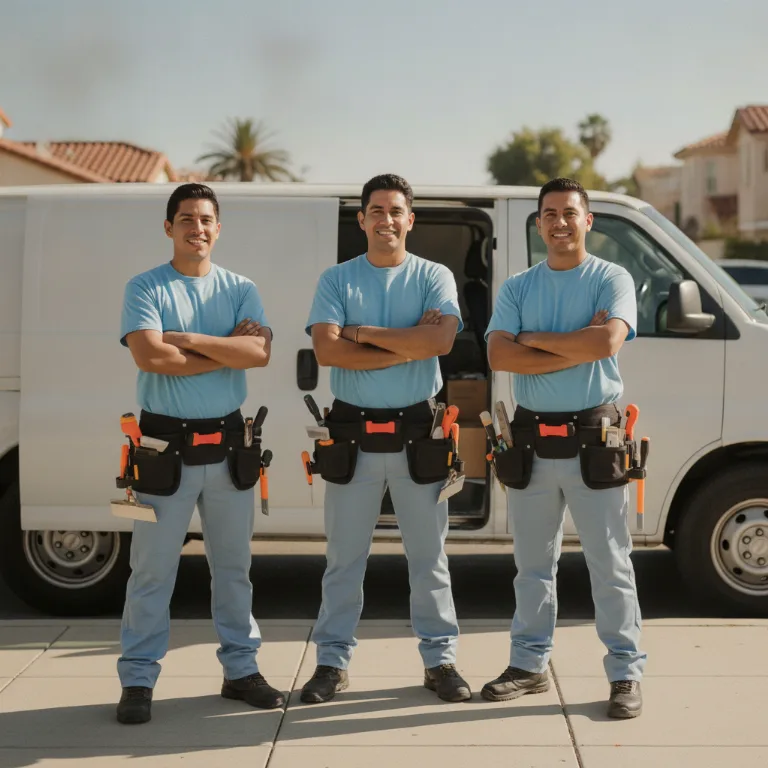 Ladrilhador equipe em Toledo